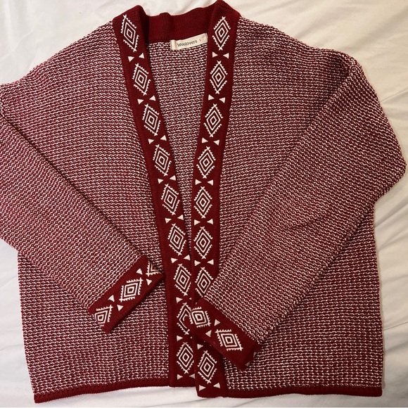 100% Organic Cotton Woolovers Womens Open Embroidered Placket Cardigan Size: S - Picture 3 of 15